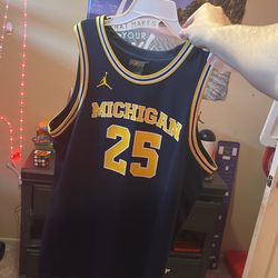 Jordan U Of M Michigan Jersey