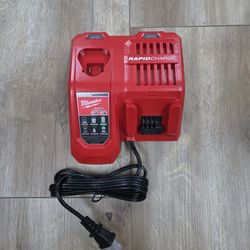 NEW Genuine Milwaukee M18 & M12 Multi Voltage RAPID Charger
