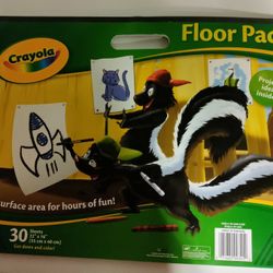 CRAYOLA FLOOR DRAWING/COLORING  PAD