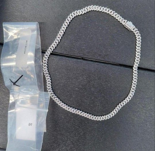 GLD Iced Out Cuban Chain