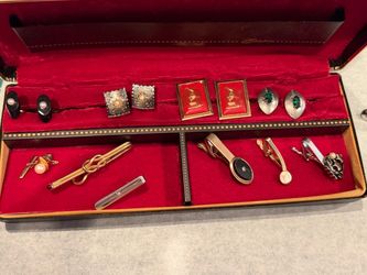 Cufflinks and Tie Clips
