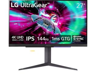 LG 27” UltraGear UHD Gaming Monitor
