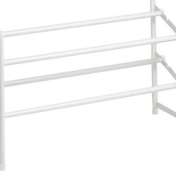 Shoe Rack for Closet 2 Tier, 24 x 46” Adjustable