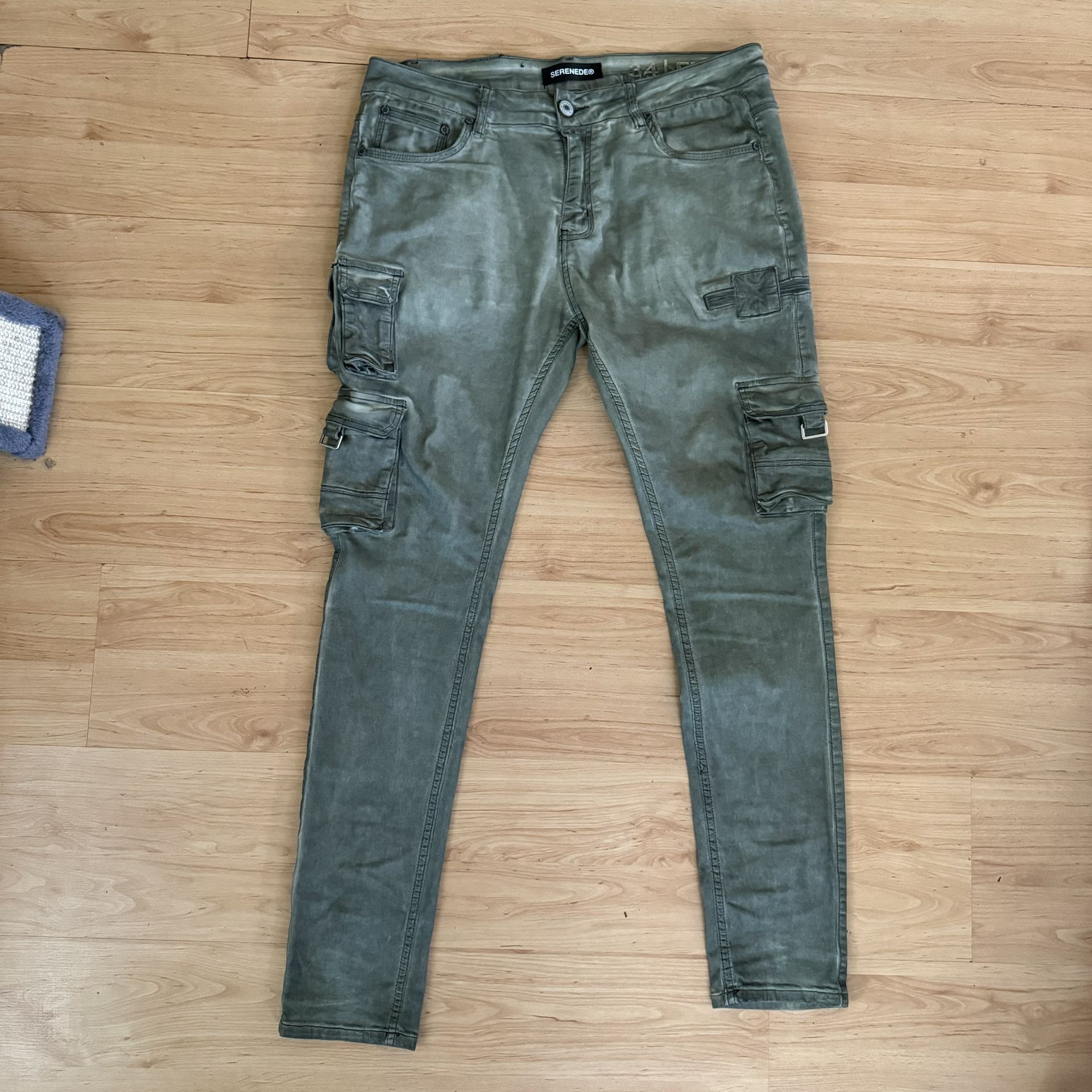 Serenede Skinny Cargos Size 34