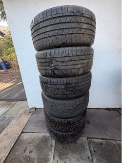 18" Honda Accord OEM Rims & Tires (235/45/R18) + 2 Extra Tires