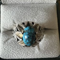 turquoise silver Ring
