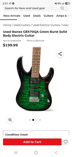 Ibanez electric guitar
