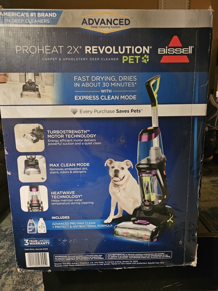 Brand New Bissell Pro Heat 2x