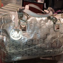 Gold MK purse