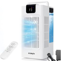 14" Evaporative Air Conditioner with 4 Speeds, 8H Timer, 3 Mists
