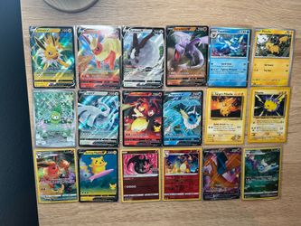 Raw Pokemon Cards For Sale (Charizard/Pikachu/etc)
