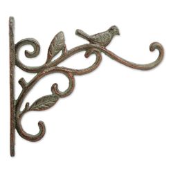 BIRDS CAST IRON PLANTER BRACKET