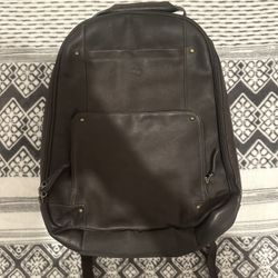 Solo Leather Backpack