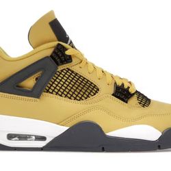 Nike Air Jordan 4 Lightning 4Y 6Y 6.5Y