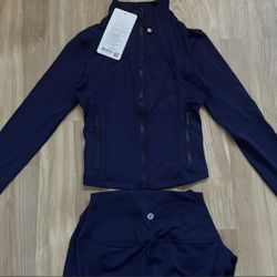 navy define set leggings