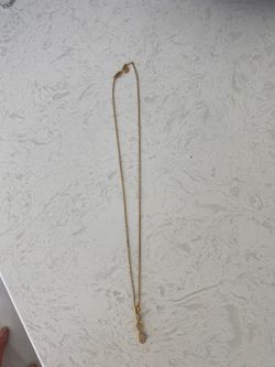 Gold necklace