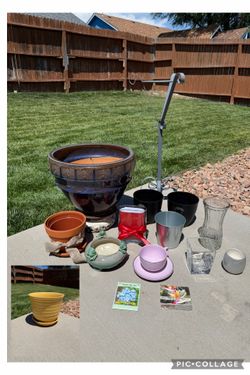 Flower Planter Pots/Vases Lot