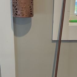 Rose Gold Shepherd’s Hook With Lantern