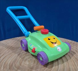 Fisher Price Laugh & Learn Smart Stages Mower ~ Mattel 2014