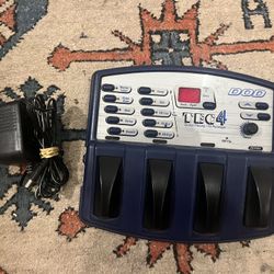 DOD TEC 4  Guitar Preamp Fx Processor