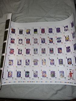 Metazoo Nightfall Poker Uncut Sheet