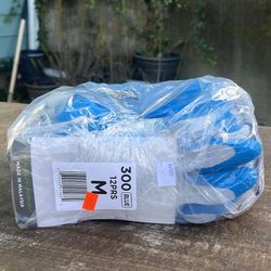 Atlas 300 Blue Work Gloves- 12 Pair Pack
