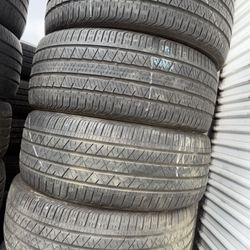 265 45 20 Vendo Un Set De Llantas Usadas En Excelente Condición Marca Continental 