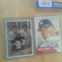 Mickey Mantle 1953cards And Mantle Beers Cards 407