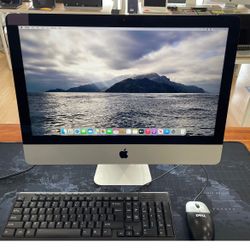 Apple iMac 21.5” 2014 i5 8GB 500GB Big Sur 11 Chipped Glass Fully Functional!!