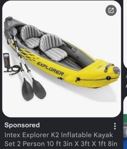 Pending - FREE Inflatable kayak!