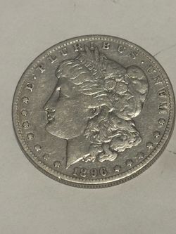 1896-O Morgan Silver Dollar