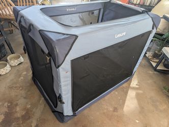 Lesure collapsible pet crate extra large