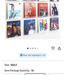 12 Piece Record Holder 