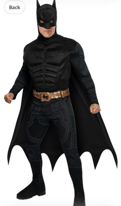 Party City DC Batman The Dark Knight Rises: Batman Costume for Adults, Men's