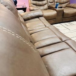 Recliner Sofa And Loveseat Set