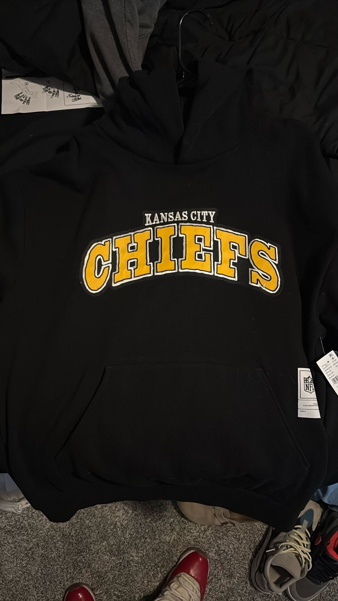 Black Chiefs Hoodie