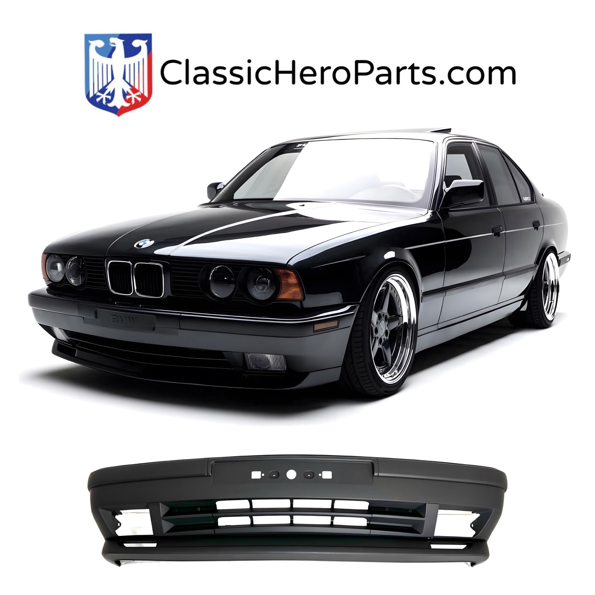 BMW E34 MTech Front Bumper 525i 530i 535i 540i M5 E30 E34 E36 E46 325i M1 M2 M3 M4 M5 M6