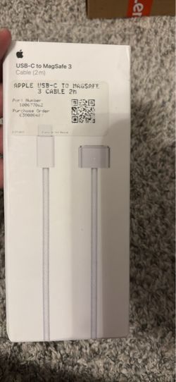 Original Apple USB-C to MagSafe 3 Cable (2m) - NEW