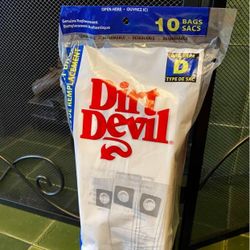 (New) Type D Dirt Devil vacuum Bags - 14 Bags