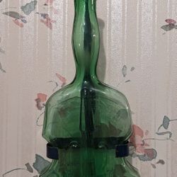 Green Violin Bottle