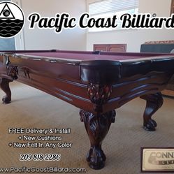 Connelly Pool Table (FREE Delivery & Install + New Felt Any Color)