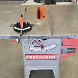 Craftsman 10" Table Saw