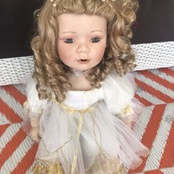 Vintage Porcelain Doll 