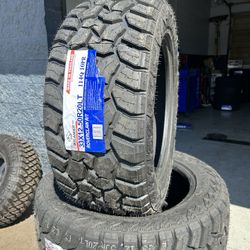 BRAND NEW SET OF RT TIRES 33x12.50r20