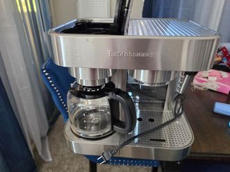 Dual brew espresso and coffee maker