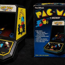 1981 Coleco Pac-Man Mini Arcade with Original Box