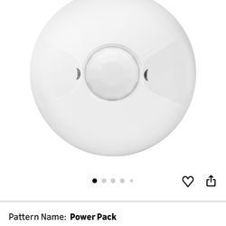 ENERLITES Low Voltage Ceiling Sensor Pir Occupancy Motion Detector, 360° Field of View, 1200 Sq Ft Coverage, Commercial/Industrial Grade, MPC-50L, Whi