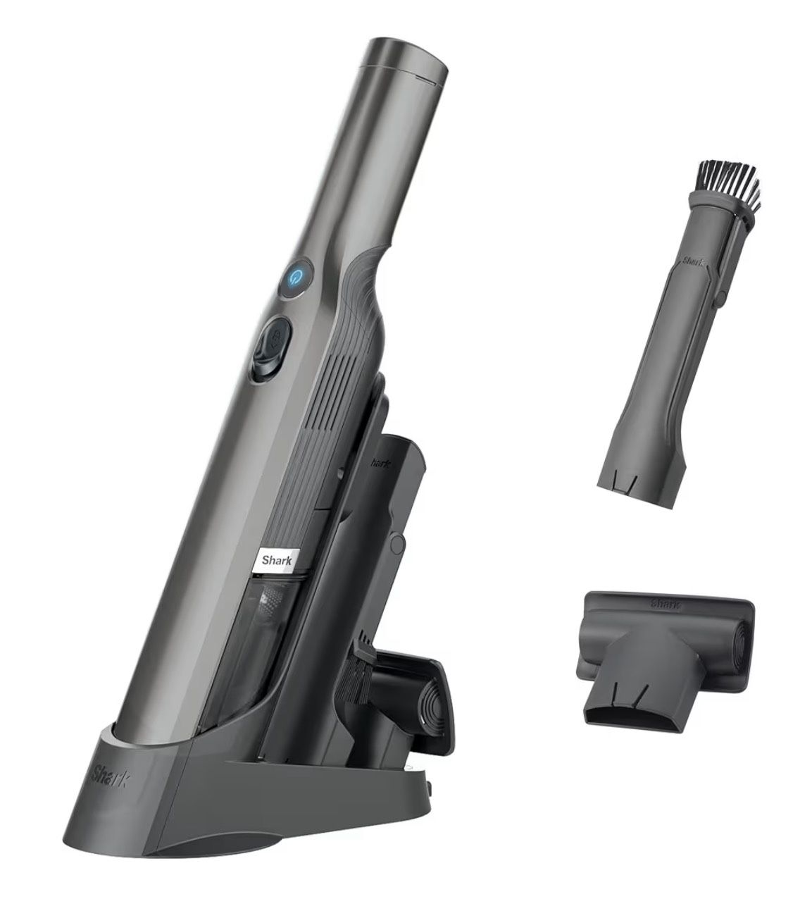 Shark WV201 WANDVAC Handheld Vacuum, Lightweight at 1.4 Pounds with Powerful Suction, Charging Dock