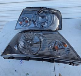 04-08 Ford F150 06-08 Lincoln Mark LT Headlights Luces Calaveras Micas Faros Focos Faroles Headlamps