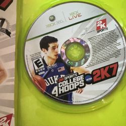 College Hoops 2k7 (Xbox 360 - Backwards Compatible with Newer Systems)